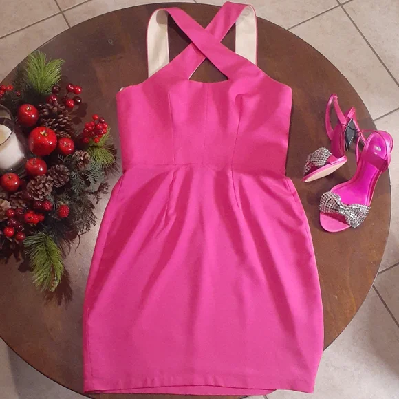 Naven Dresses | Naven Hot Pink Dress | Color: Pink | Size: 4 | Jennifersalg308's Closet